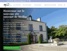 Tablet Screenshot of meillac.fr